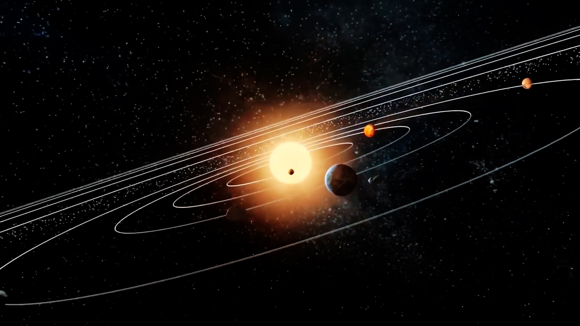 How the solar system moves in space